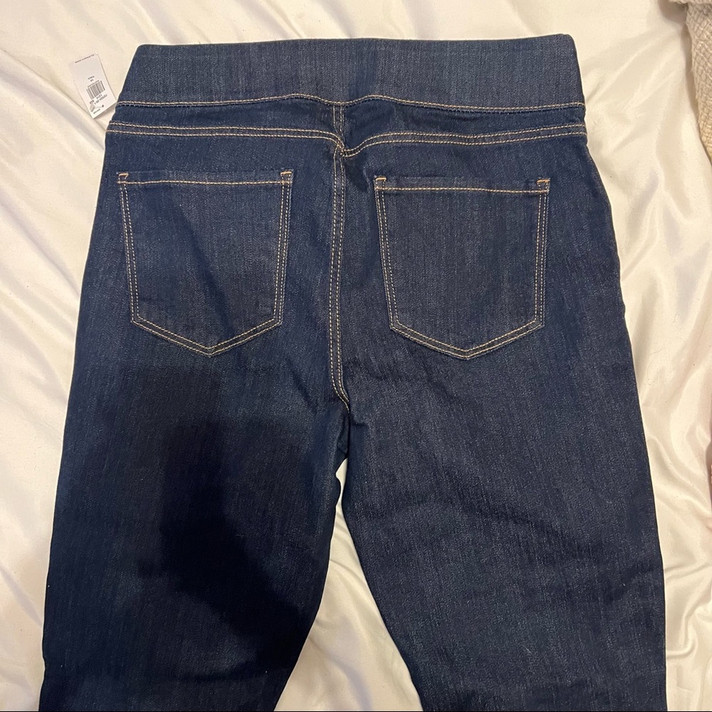 Old Navy Mid Ride Blue Jeggings - Picture 4 of 5
